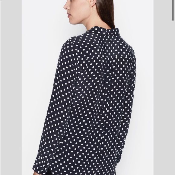 🖤💙BNWT in package EQUIPMENT SILK BLOUSE POLKA DOT XS - Picture 3 of 3